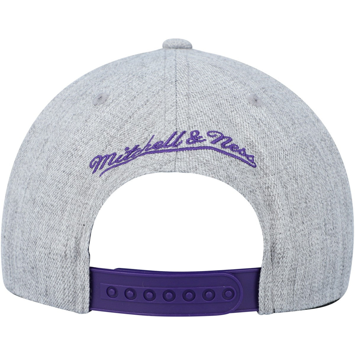 Heather Gray Toronto Raptors Hardwood Classics 2.0 Snapback Hat | NBA