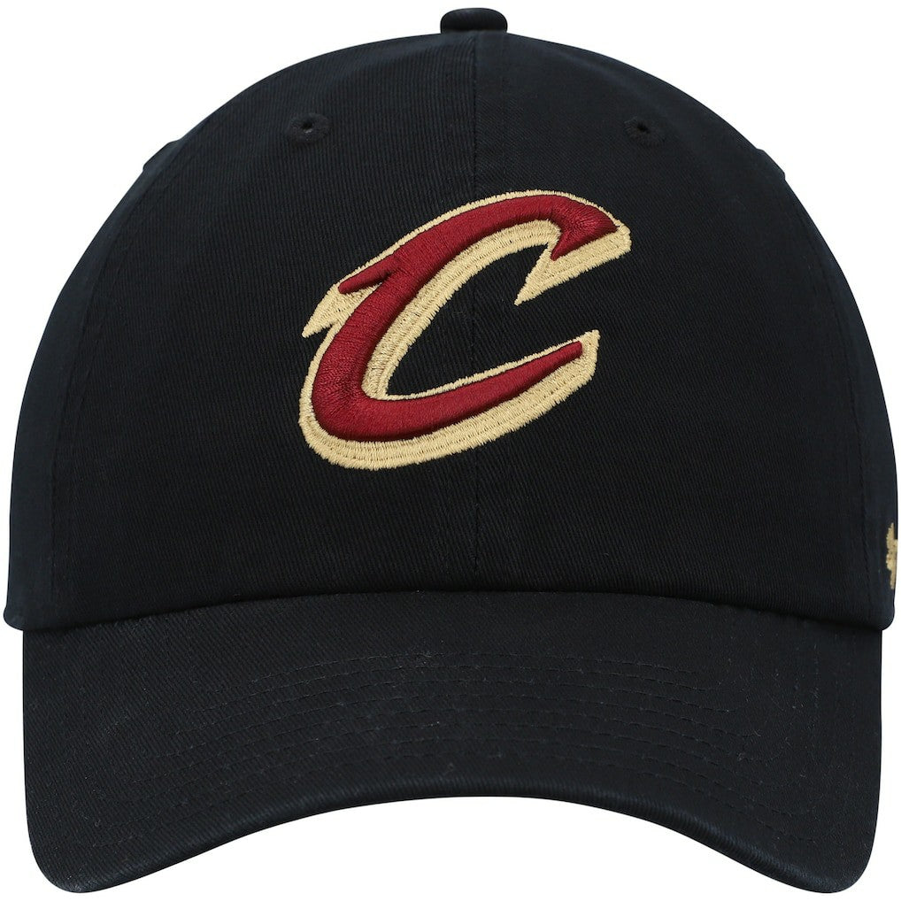 Black Cleveland Cavaliers '47 Core Logo Clean Up Adjustable Hat sale | NBA