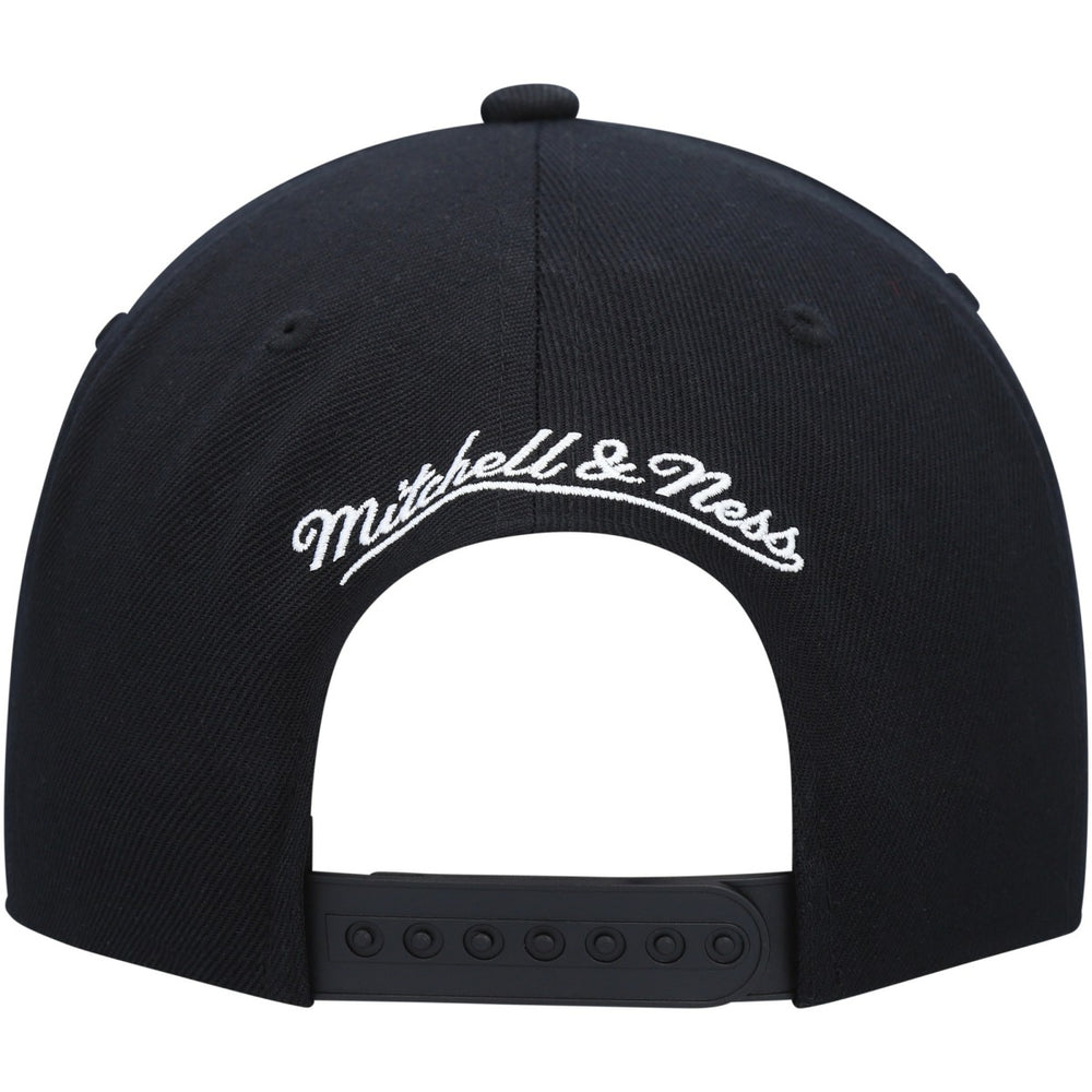 Black Utah Jazz Hardwood Classics Script 2.0 Snapback Hat | NBA