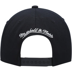 Black Utah Jazz Hardwood Classics Script 2.0 Snapback Hat | NBA