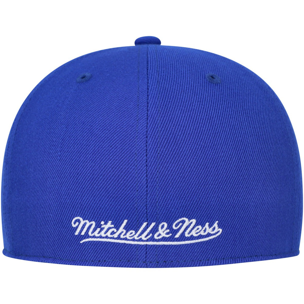 Blue New York Knicks Hardwood Classics MVP Team Ground 2.0 Fitted Hat | NBA