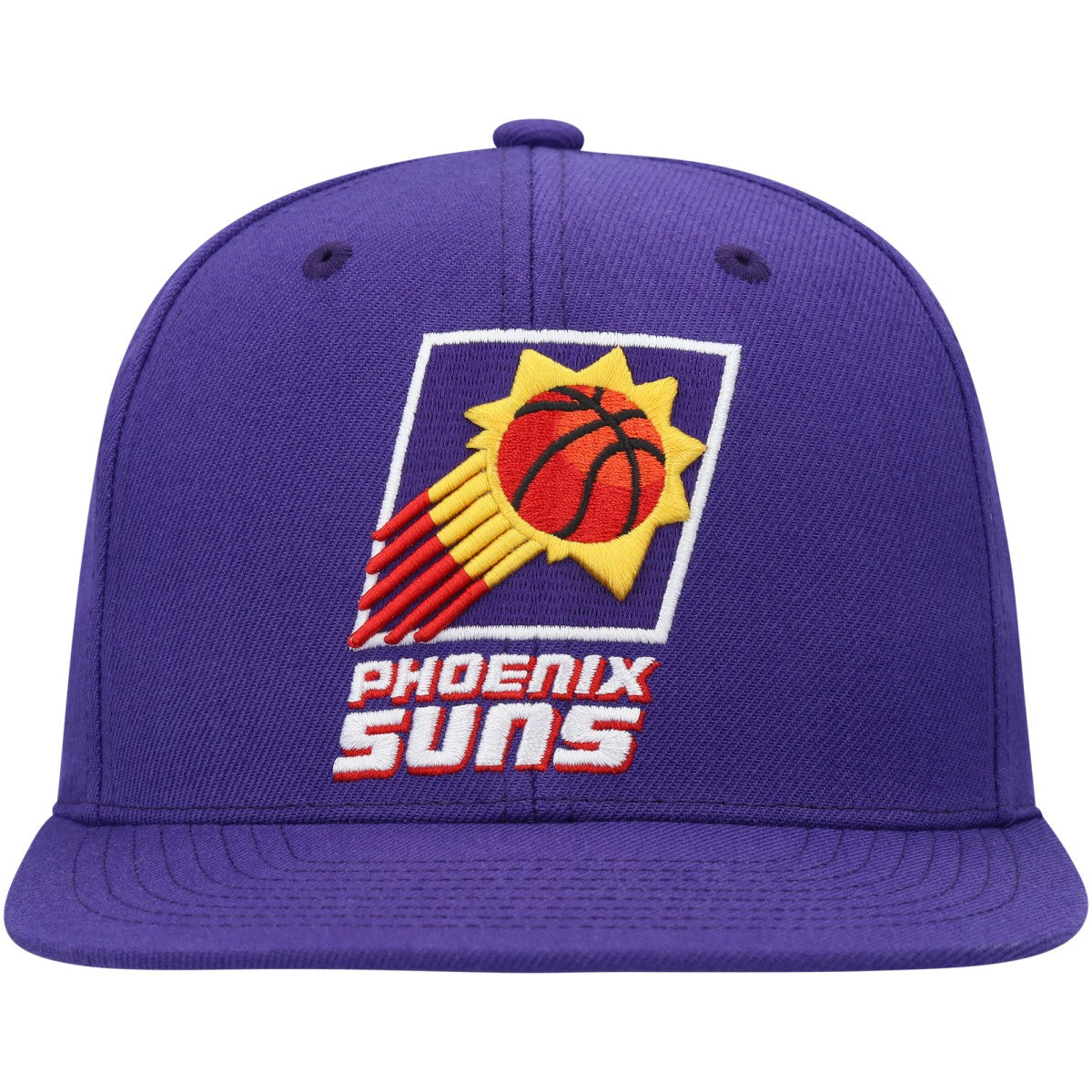Purple Phoenix Suns Hardwood Classics MVP Team Ground 2.0 Fitted Hat | NBA