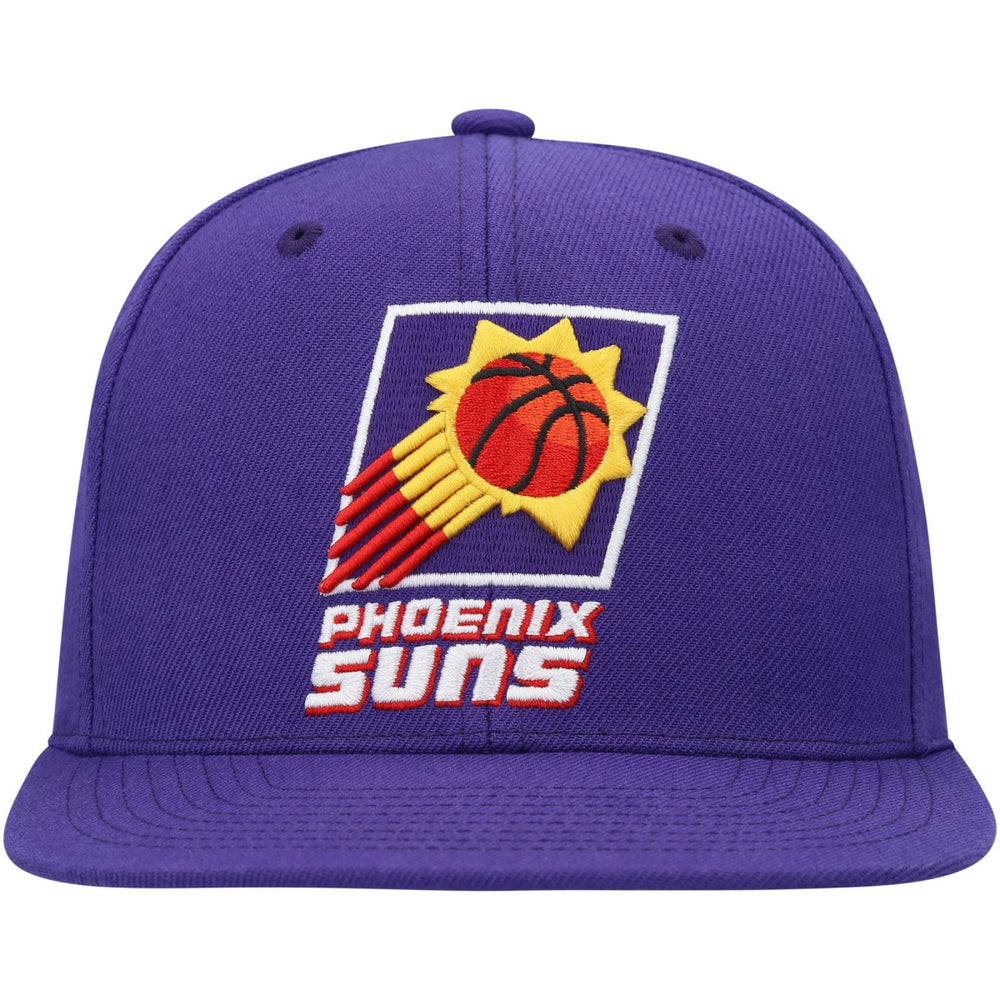 Purple Phoenix Suns Hardwood Classics MVP Team Ground 2.0 Fitted Hat | NBA