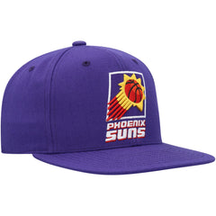 Purple Phoenix Suns Hardwood Classics MVP Team Ground 2.0 Fitted Hat | NBA