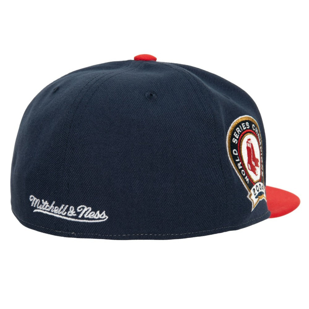 Boston Red Sox Mitchell & Ness Bases Loaded Fitted Hat - MLB Hats