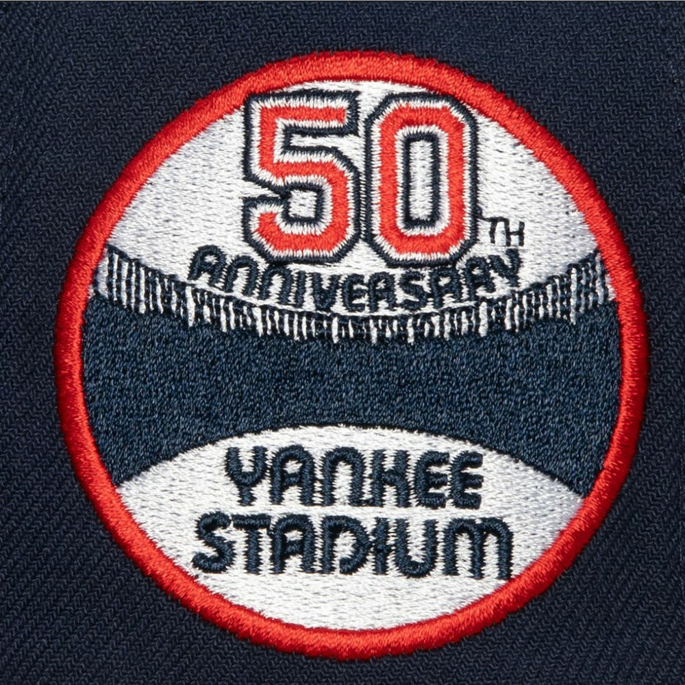 New York Yankees Mitchell & Ness Yankee Stadium 50th Anniversary Homefield Fitted Hat - MLB Hats