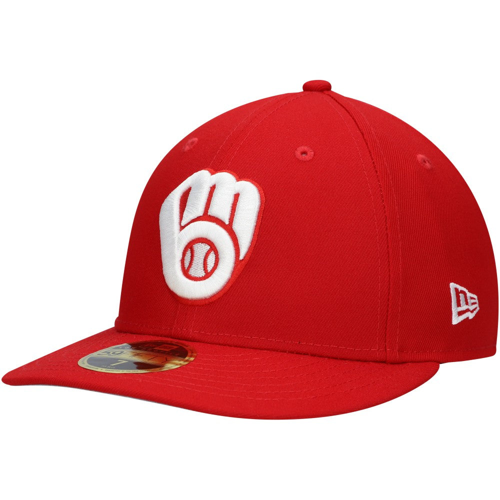 Milwaukee Brewers New Era Low Profile 59FIFTY Fitted Hat - MLB Hats