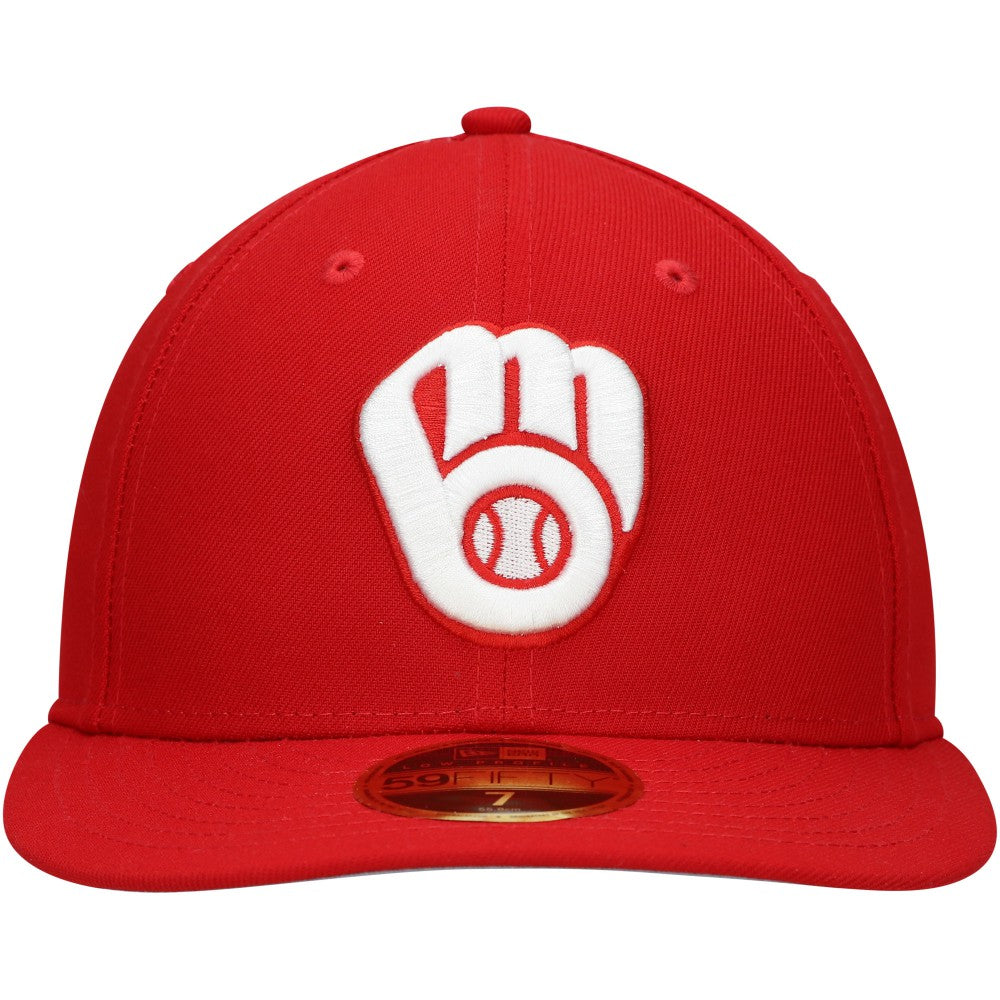 Milwaukee Brewers New Era Low Profile 59FIFTY Fitted Hat - MLB Hats