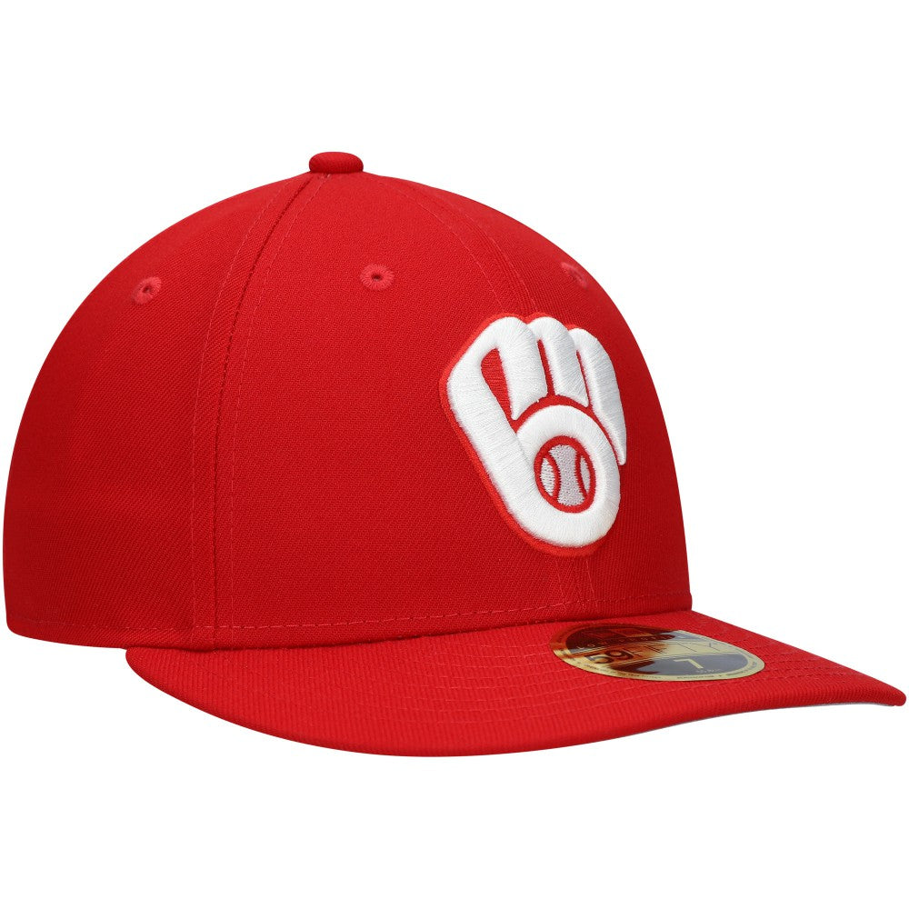 Milwaukee Brewers New Era Low Profile 59FIFTY Fitted Hat - MLB Hats