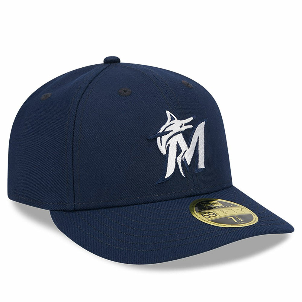 Miami Marlins New Era Oceanside Low Profile 59FIFTY Fitted Hat - MLB Hats