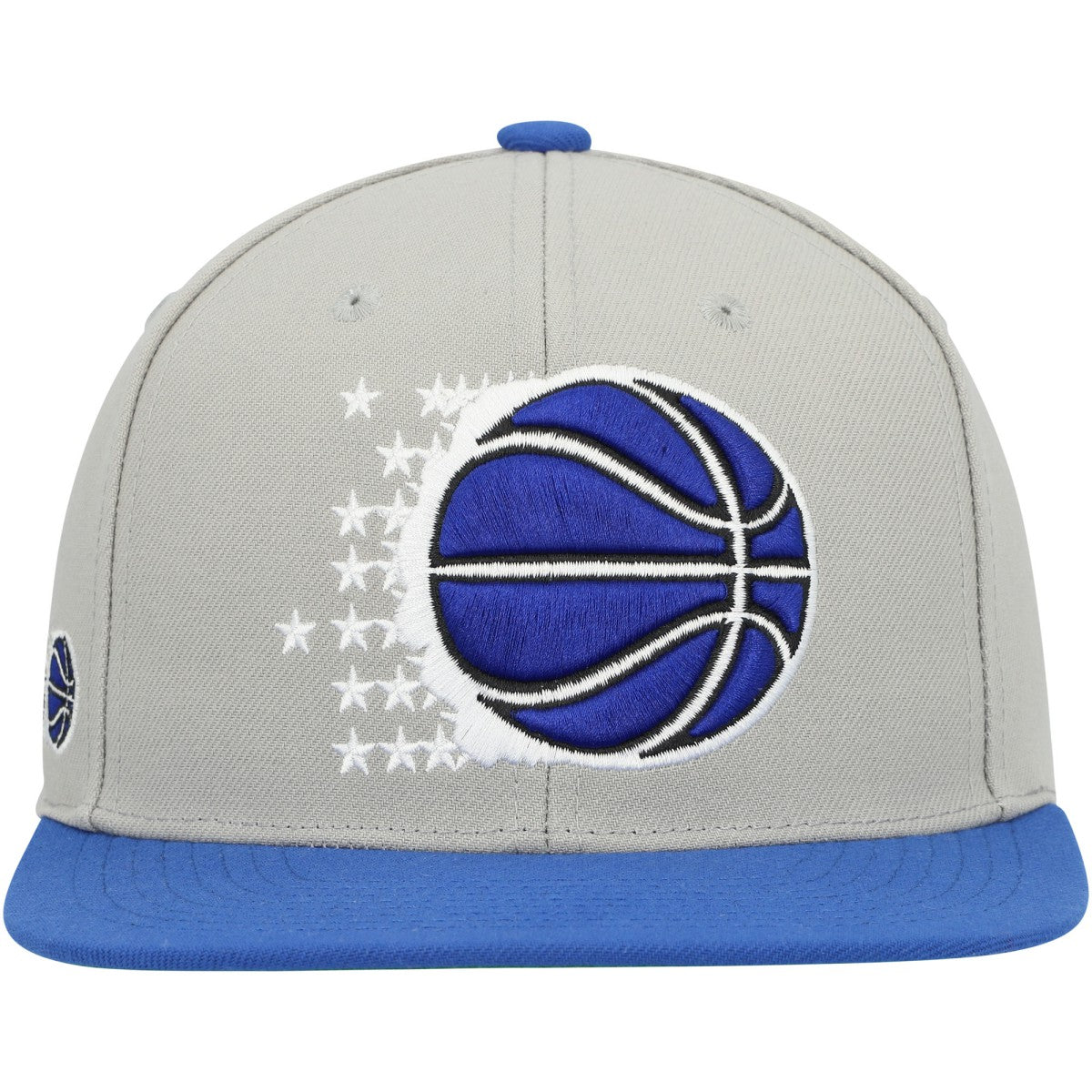 Gray/Blue Orlando Magic Hardwood Classics Essentials 2.0 Snapback Hat | NBA