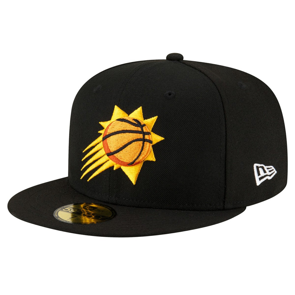 Black Phoenix Suns Team 59FIFTY Fitted Hat | NBA