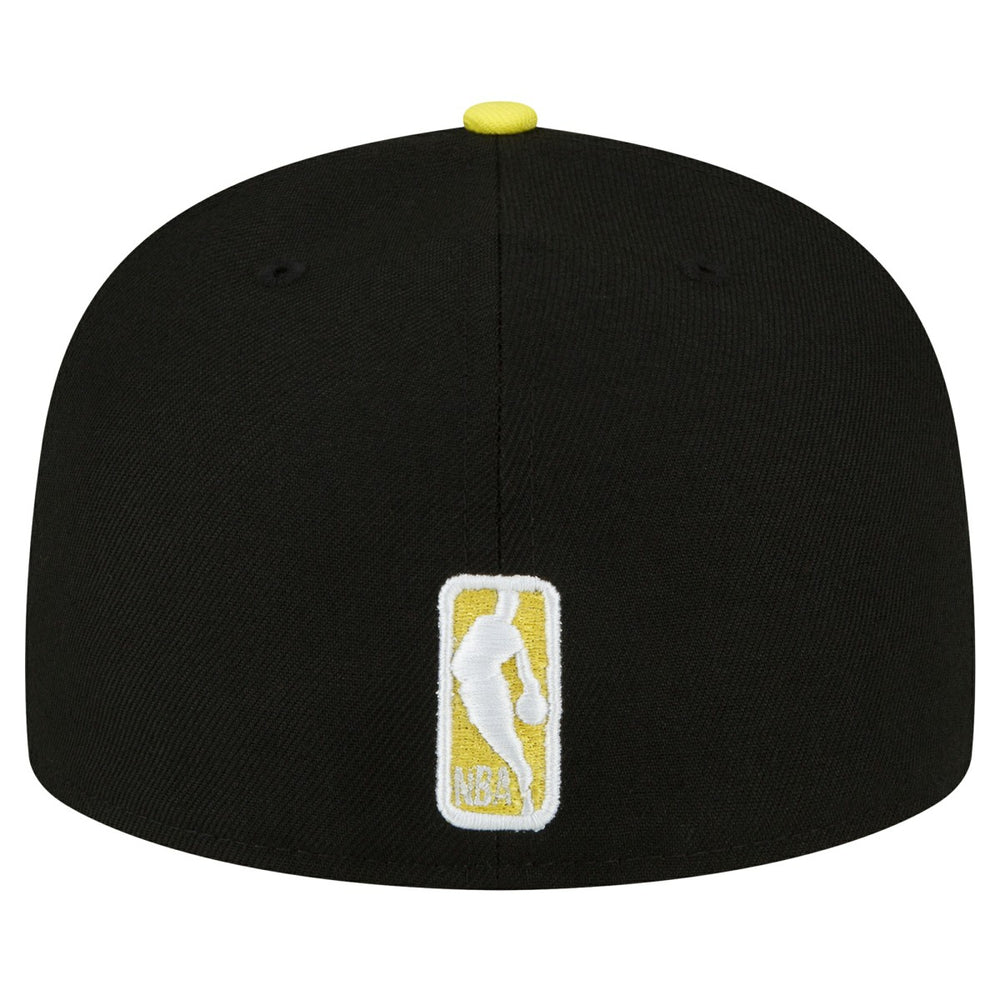 Black/Yellow Utah Jazz 2-Tone 59FIFTY Fitted Hat | NBA