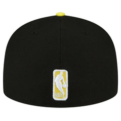 Black/Yellow Utah Jazz 2-Tone 59FIFTY Fitted Hat | NBA
