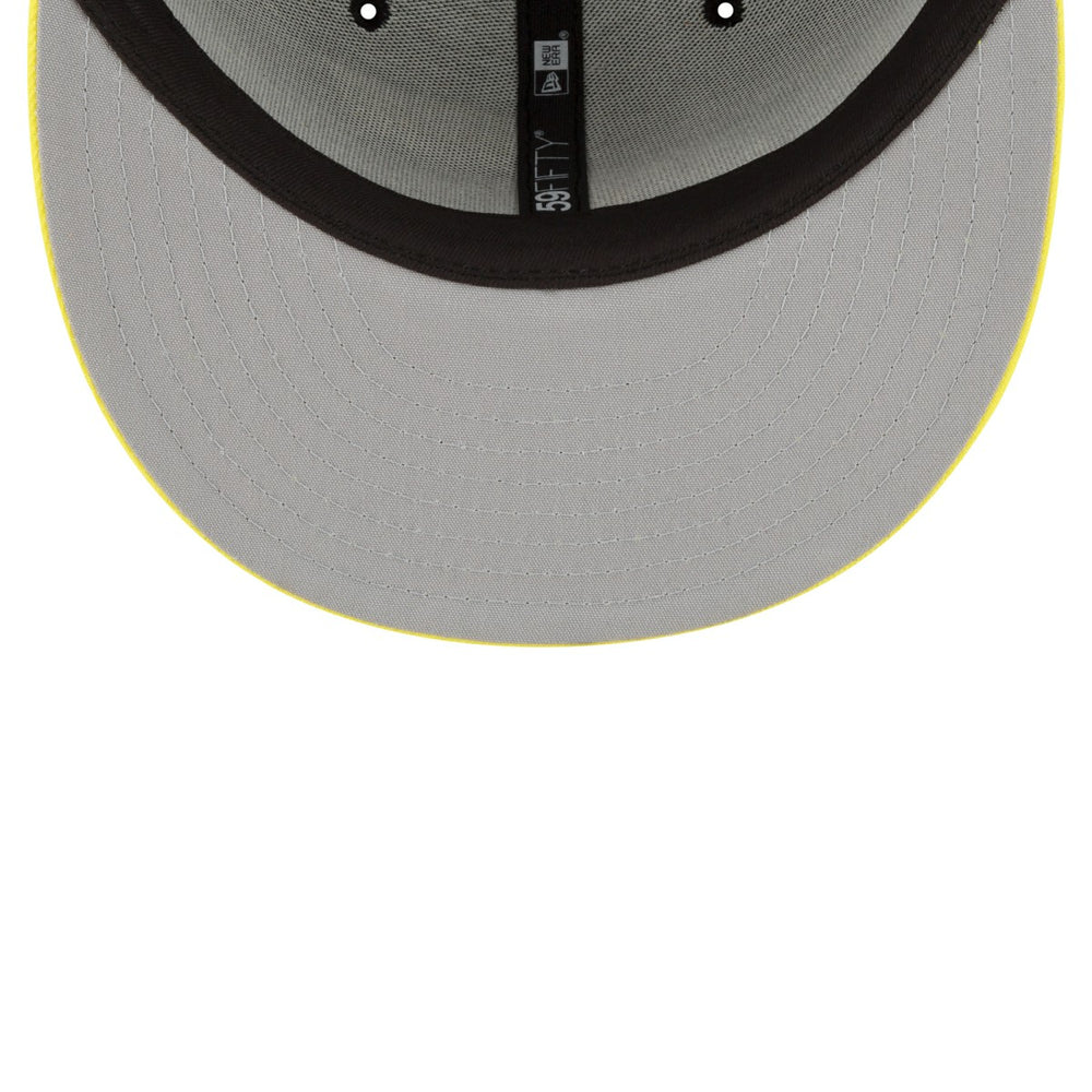 Black/Yellow Utah Jazz 2-Tone 59FIFTY Fitted Hat | NBA