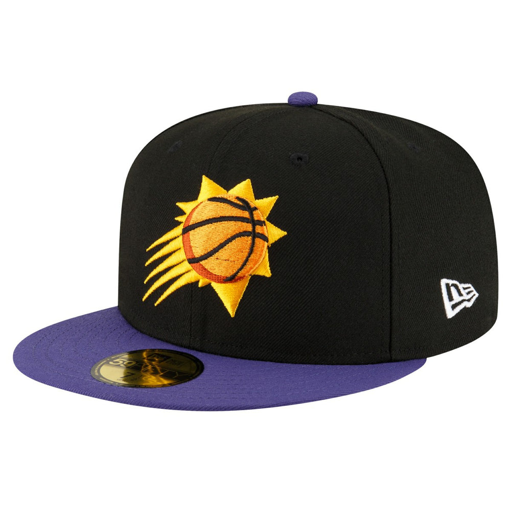 Black/Purple Phoenix Suns 2-Tone 59FIFTY Fitted Hat | NBA