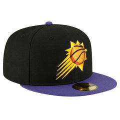 Black/Purple Phoenix Suns 2-Tone 59FIFTY Fitted Hat | NBA