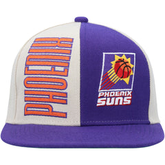 Cream/Purple Phoenix Suns Hardwood Classics Pop Snapback Hat | NBA