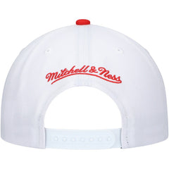 White/Red Chicago Bulls Hardwood Classics Core 2-Tone 2.0 Pro Snapback Hat | NBA