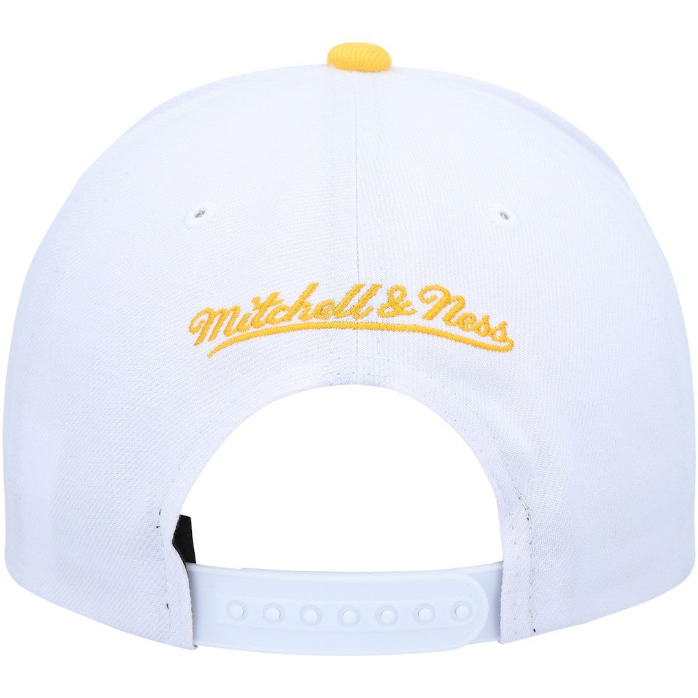 White/Gold Golden State Warriors Hardwood Classics Core 2-Tone 2.0 Pro Snapback Hat sale | NBA