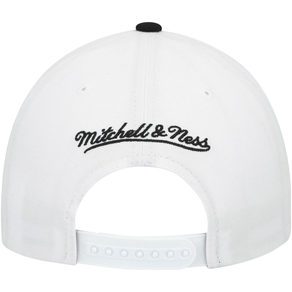 White/Black Miami Heat Hardwood Classics Core 2-Tone 2.0 Pro Snapback Hat | NBA