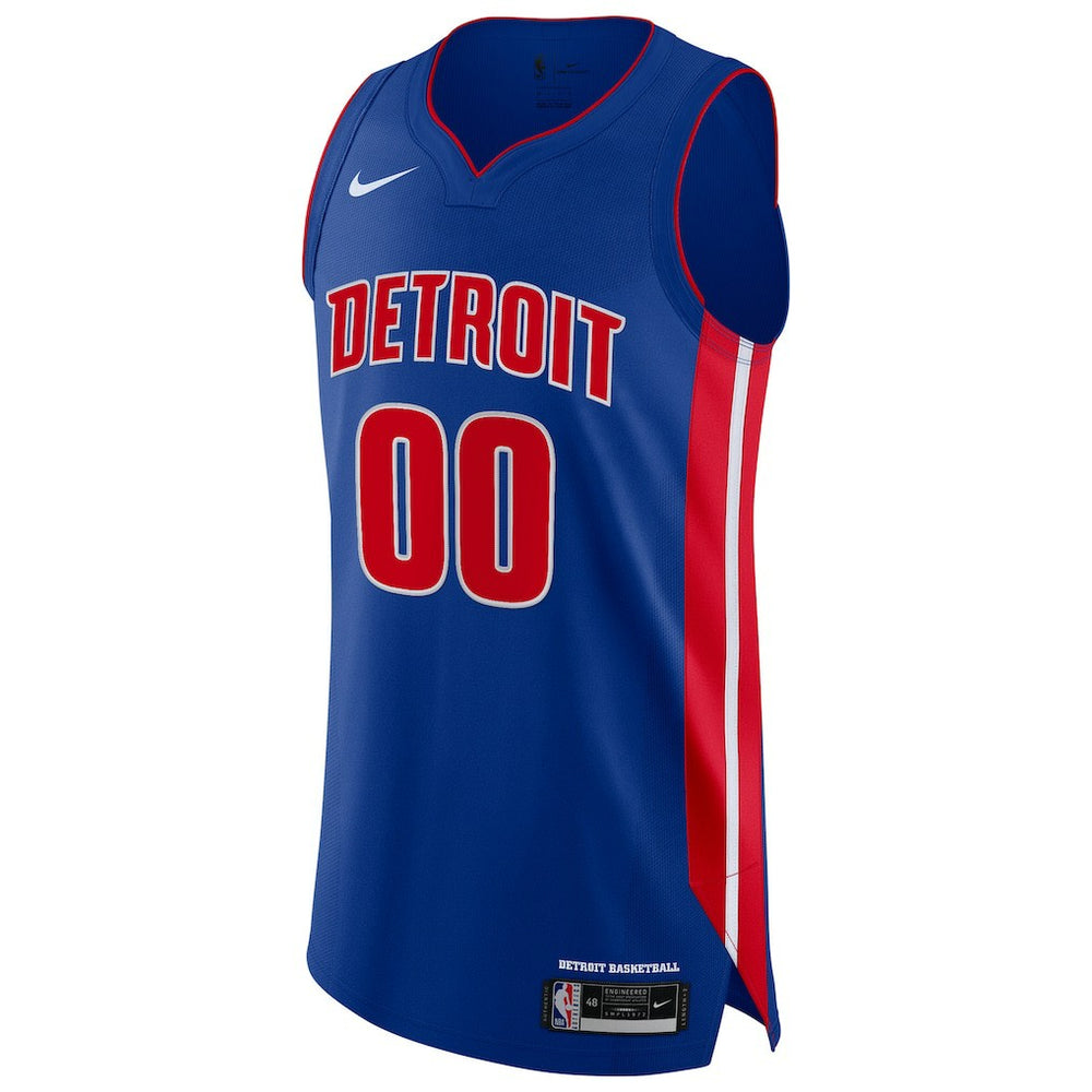 Icon Edition Detroit Pistons Authentic Custom Jersey Blue sale | NBA