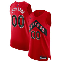 Icon Edition Toronto Raptors 2020/21 Authentic Custom Jersey Red | NBA