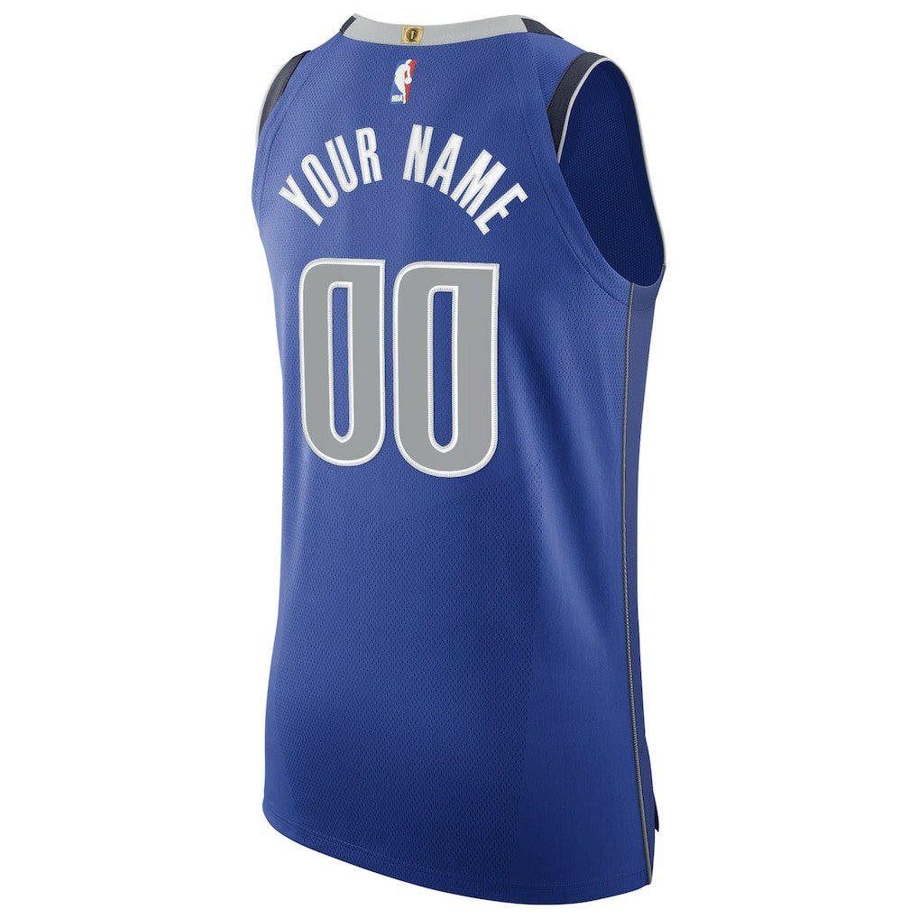 Icon Edition Dallas Mavericks 2020/21 Authentic Custom Jersey Royal sale | NBA