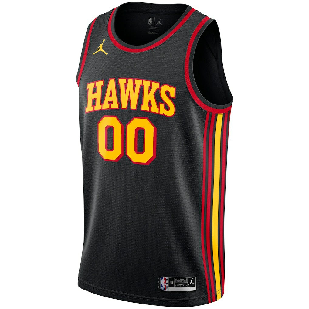 Black Atlanta Hawks Jordan Brand Swingman Custom Jersey | NBA