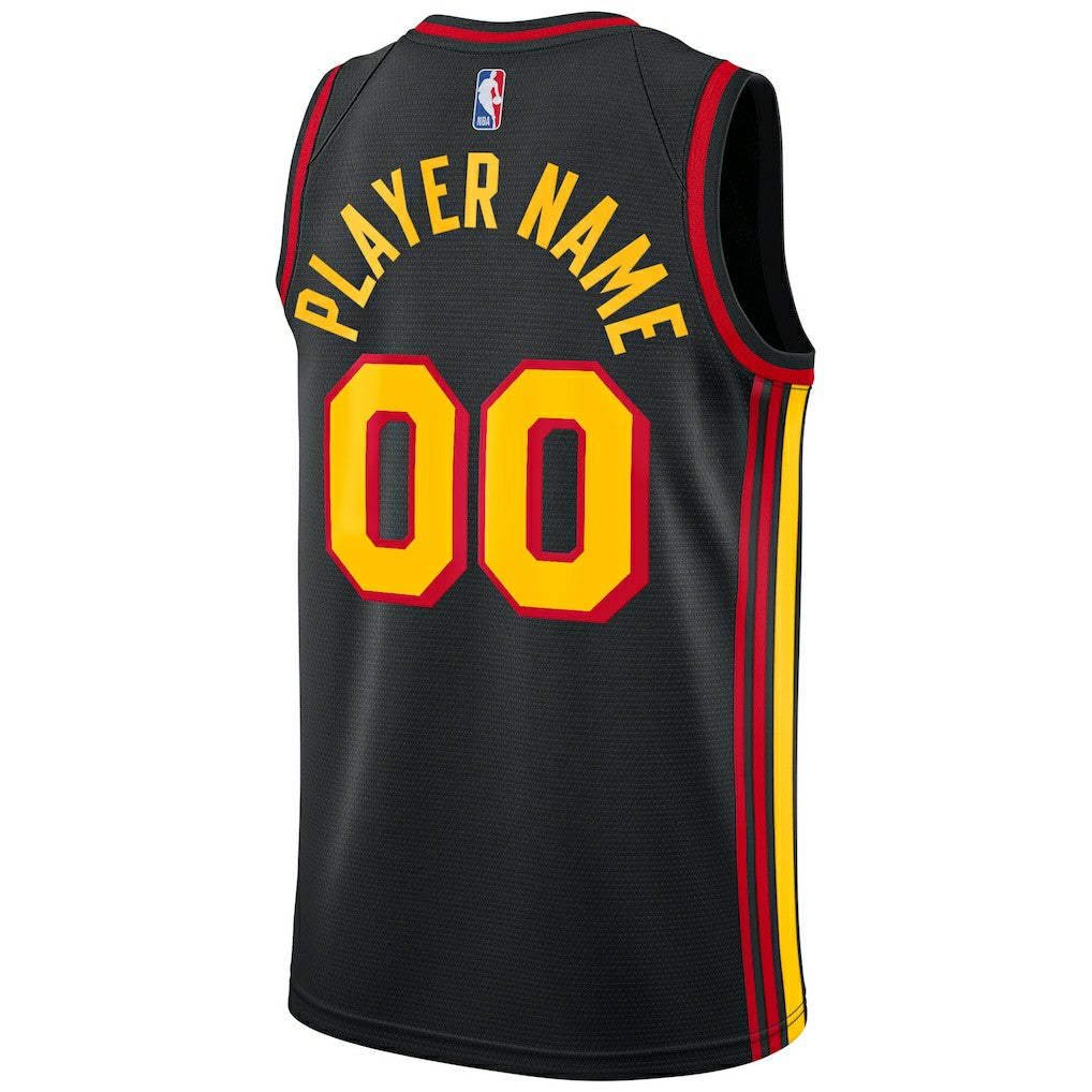 Black Atlanta Hawks Jordan Brand Swingman Custom Jersey | NBA