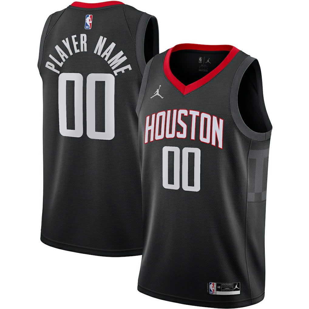 Black Houston Rockets Jordan Brand Swingman Custom Jersey | NBA