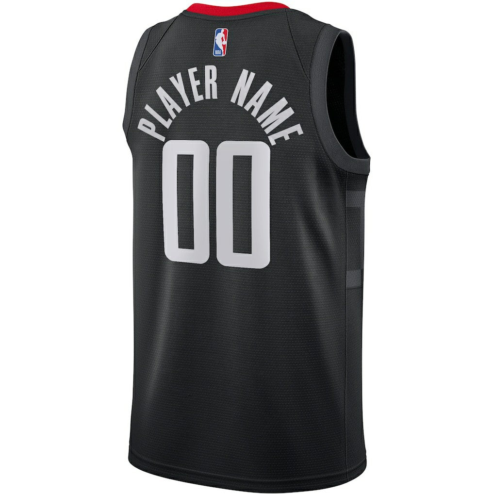 Black Houston Rockets Jordan Brand Swingman Custom Jersey | NBA
