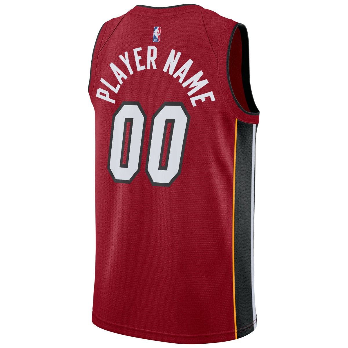 Red Miami Heat Jordan Brand Swingman Custom Jersey | NBA