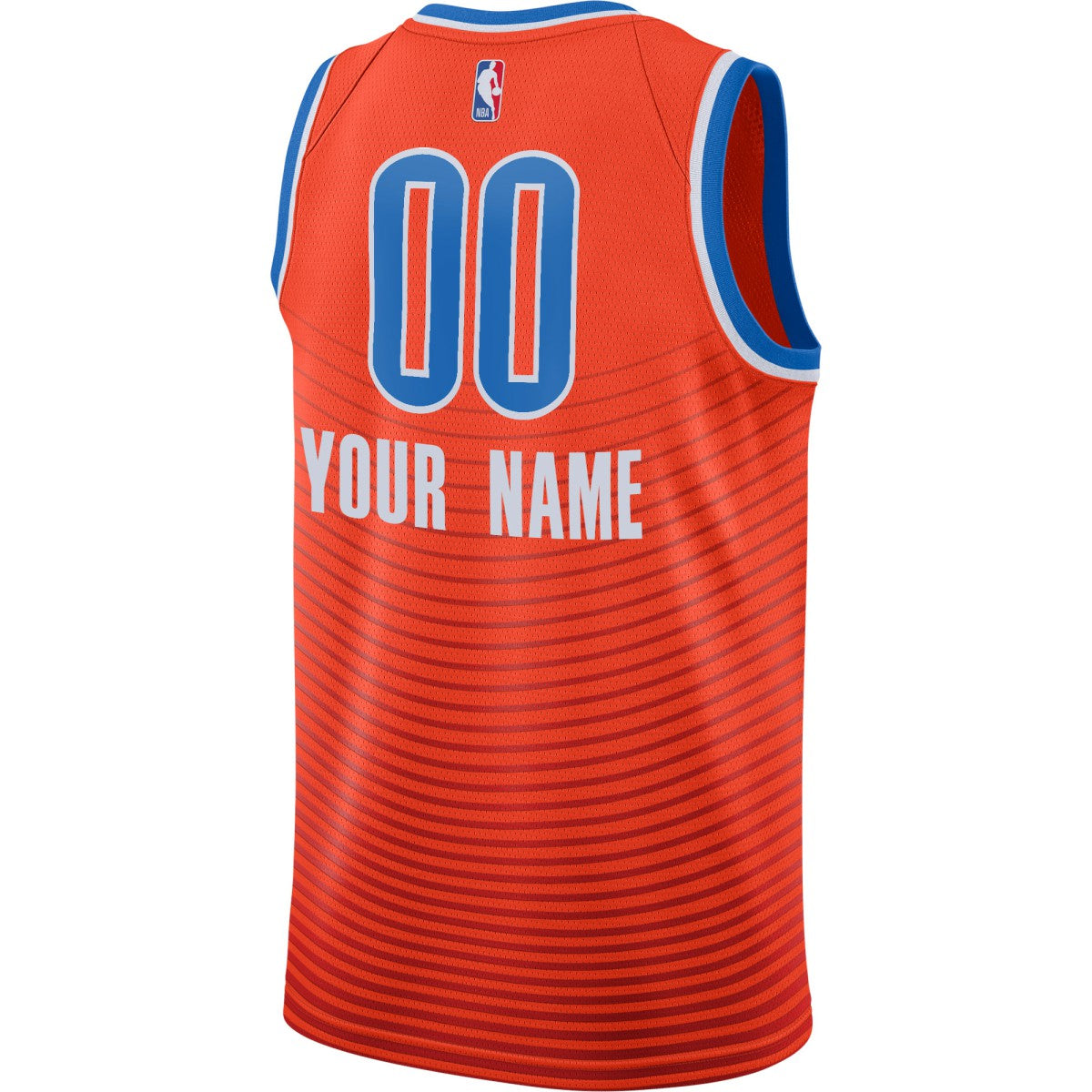Orange Oklahoma City Thunder Jordan Brand Swingman Custom Jersey | NBA