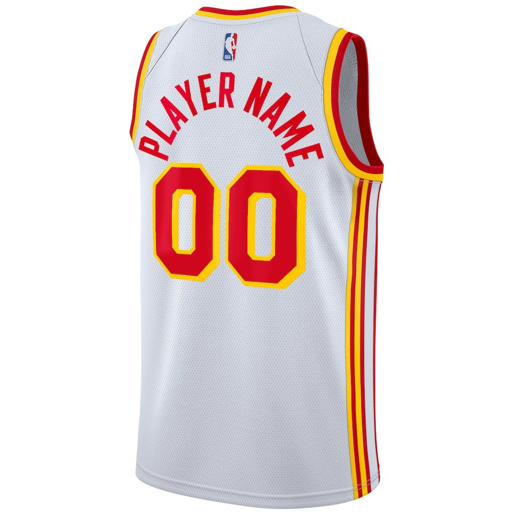 White Atlanta Hawks 2020/21 Swingman Custom Jersey | NBA