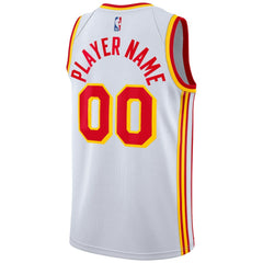 White Atlanta Hawks 2020/21 Swingman Custom Jersey | NBA