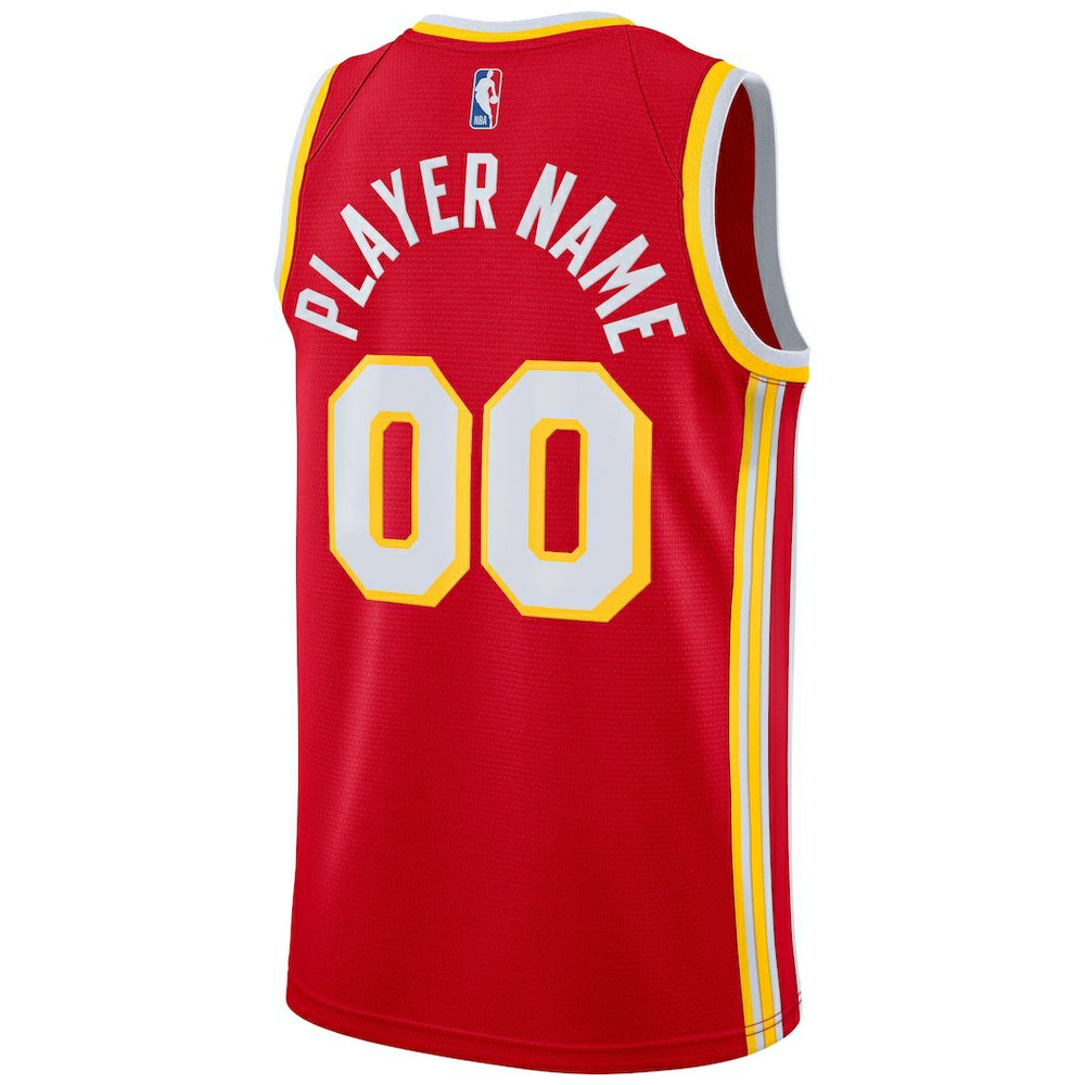 Red Atlanta Hawks 2020/21 Swingman Custom Jersey | NBA