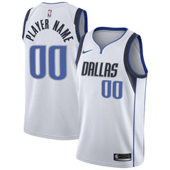 White Dallas Mavericks 2020/21 Swingman Custom Jersey sale | NBA