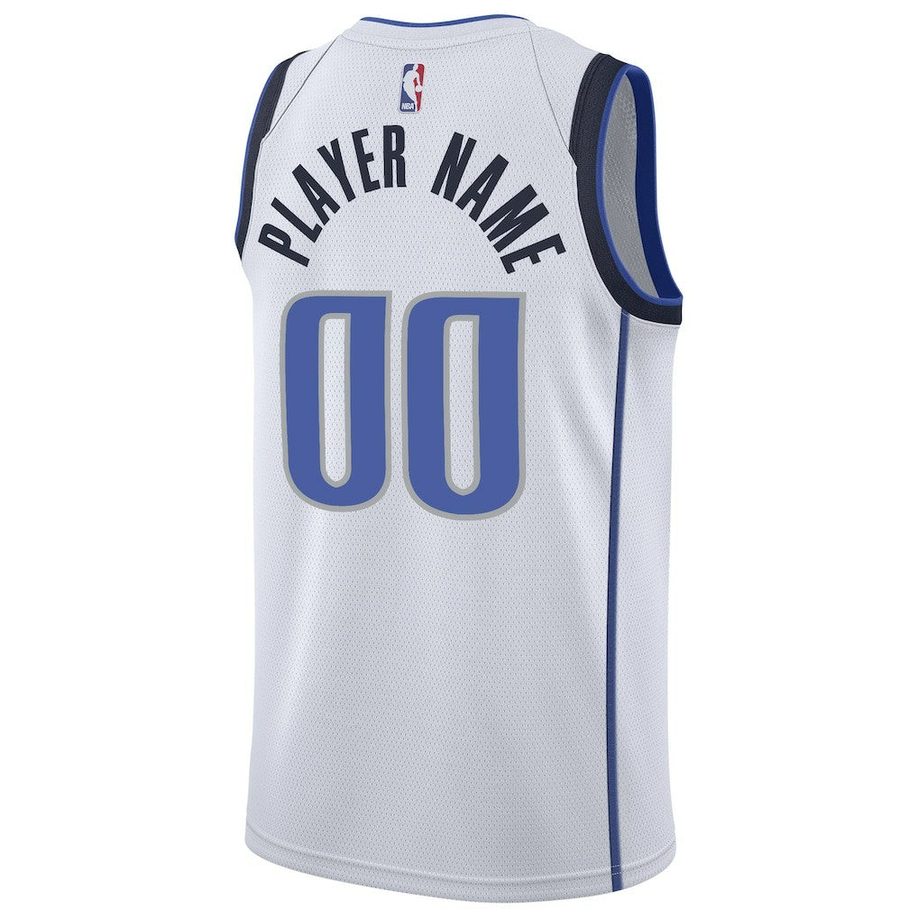 White Dallas Mavericks 2020/21 Swingman Custom Jersey sale | NBA