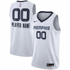 White Memphis Grizzlies 2020/21 Swingman Custom Jersey | NBA