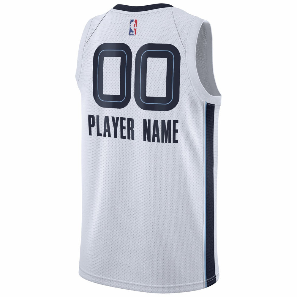 White Memphis Grizzlies 2020/21 Swingman Custom Jersey | NBA