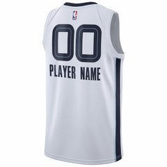 White Memphis Grizzlies 2020/21 Swingman Custom Jersey | NBA