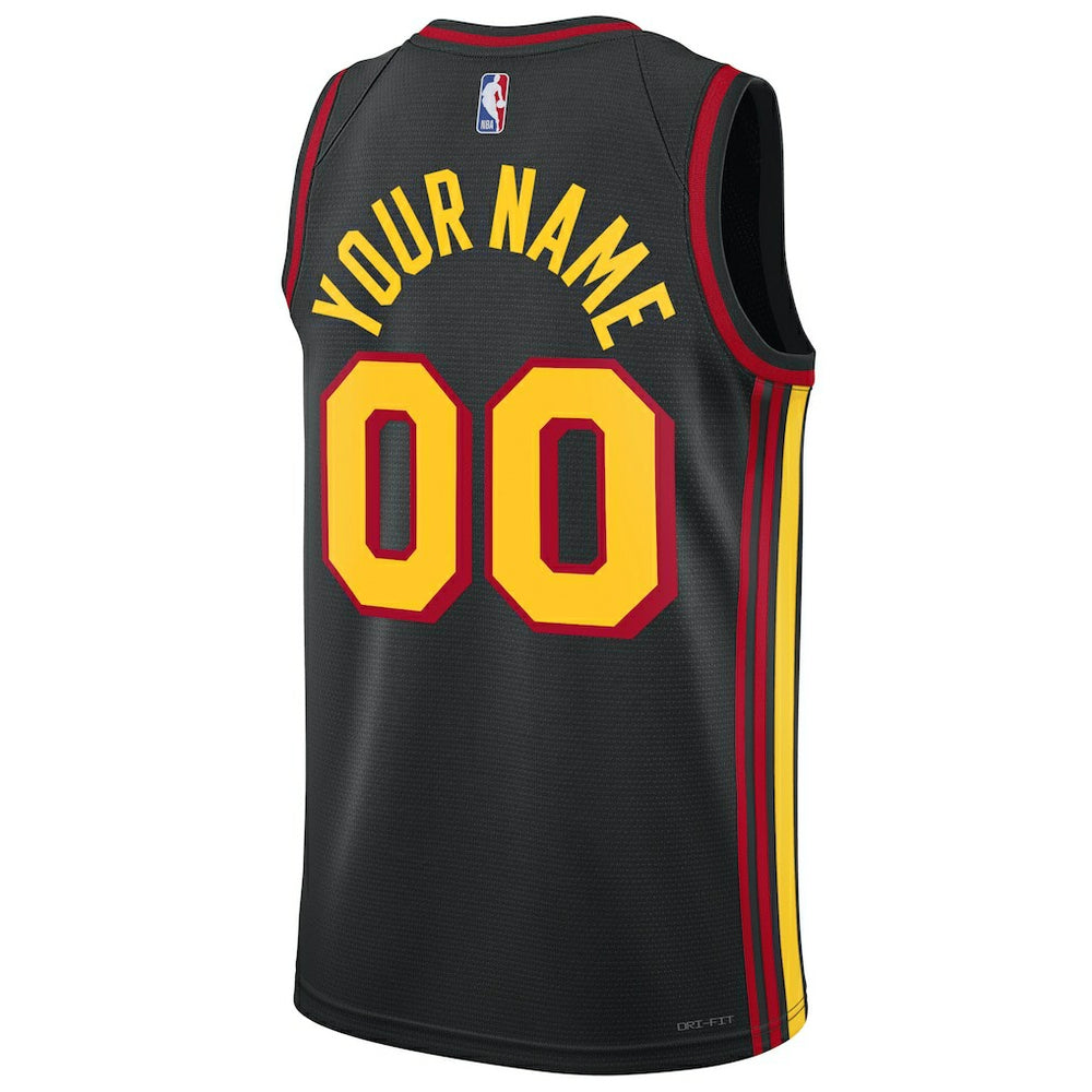 Black Atlanta Hawks Jordan Brand Unisex 2022/23 Swingman Custom Jersey | NBA