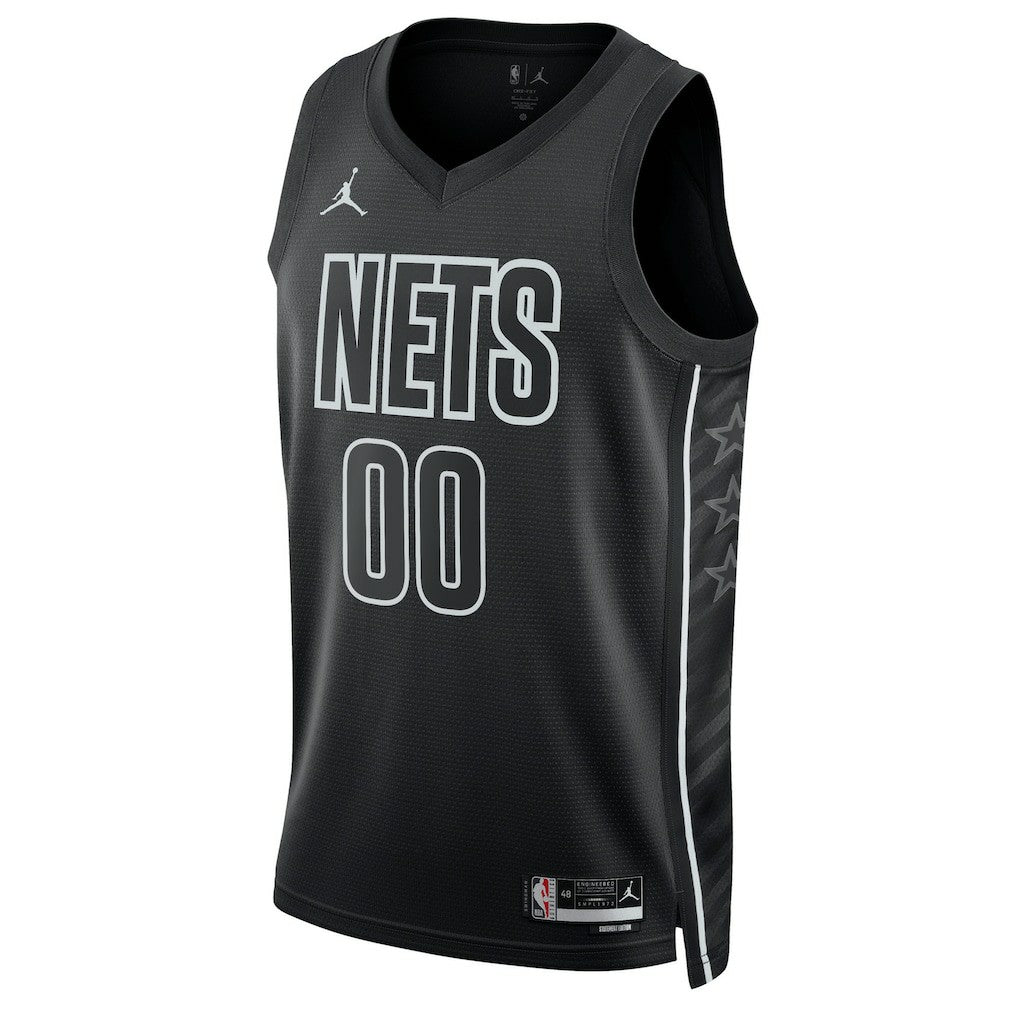 Black Brooklyn Nets Jordan Brand Unisex 2022/23 Swingman Custom Jersey | NBA