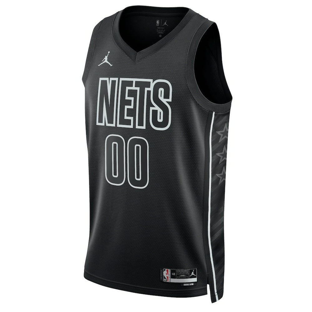 Black Brooklyn Nets Jordan Brand Unisex 2022/23 Swingman Custom Jersey | NBA