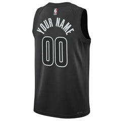 Black Brooklyn Nets Jordan Brand Unisex 2022/23 Swingman Custom Jersey | NBA