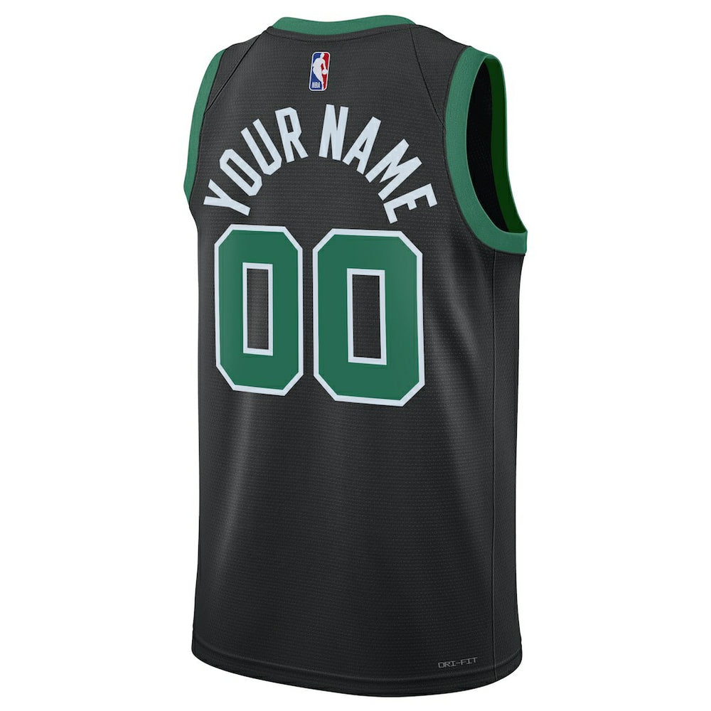 Black Boston Celtics Jordan Brand Unisex 2022/23 Swingman Custom Jersey | NBA
