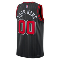 Black Chicago Bulls Jordan Brand Unisex 2022/23 Swingman Custom Jersey sale | NBA