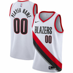 White Portland Trail Blazers 2020/21 Swingman Custom Jersey | NBA