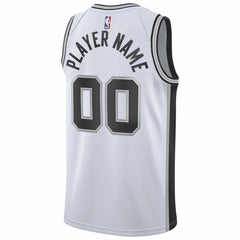 White San Antonio Spurs 2020/21 Swingman Custom Jersey | NBA